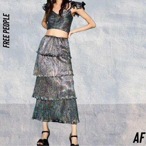 FREE PEOPLE BY SAYLOR GIANNA SET NWT LARGE - Picture 5 of 9